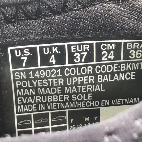 Skechers Womens Sneakers Black Lace Up Memory Foam Round Toe Wedge Heel  7 - Picture 9 of 9